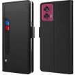 Чехол-книжка Deexe Eclipse Wallet для Motorola Edge 50 Fusion - Black (354243B)