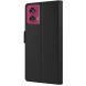 Чехол-книжка Deexe Eclipse Wallet для Motorola Edge 50 Fusion - Black (354243B). Фото 4 из 10