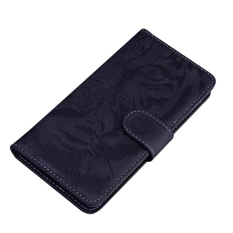 Чехол-книжка Deexe Tiger для Realme C55 - Black: фото 3 из 7