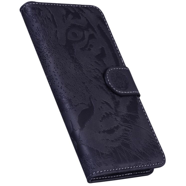 Чохол-книжка Deexe Tiger для Xiaomi Redmi 13 - Black: фото 4 з 7