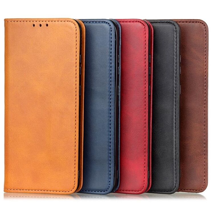 Чохол-книжка Deexe Wallet Case для Motorola Moto G200 - Red: фото 10 з 10