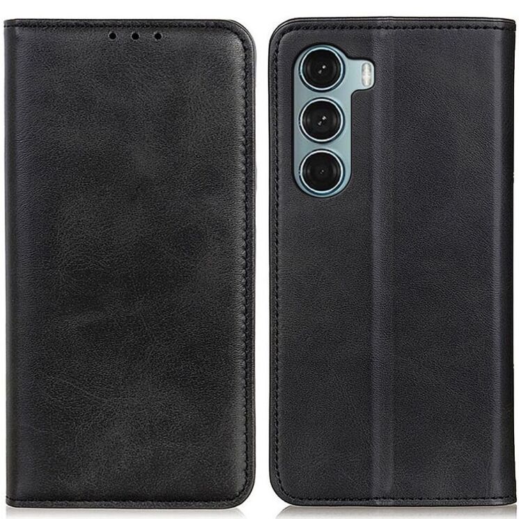 Чехол-книжка Deexe Wallet Case для Motorola Moto G200 - Black: фото 2 из 10