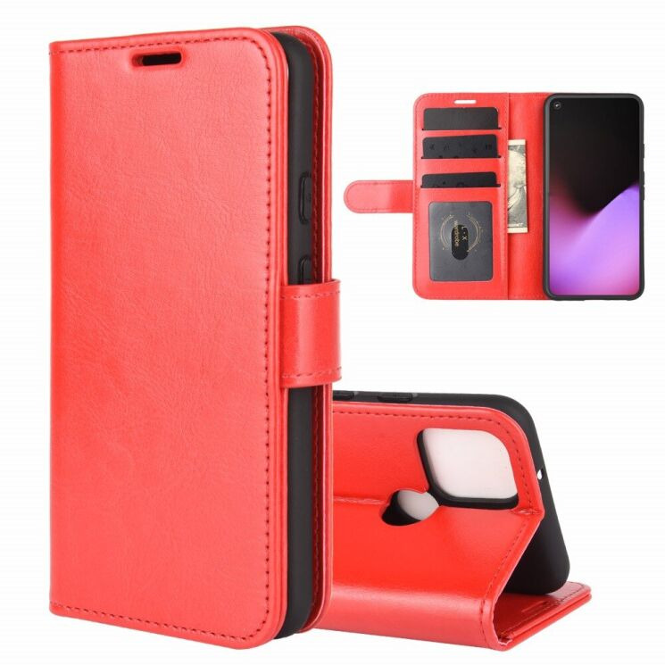 Классический чехол-книжка Deexe Wallet Style для Google Pixel 4a 5G - Red: фото 1 из 8