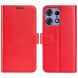 Чехол-книжка Deexe Wallet Style для Motorola Edge 50 Pro - Red (353616R). Фото 1 из 6