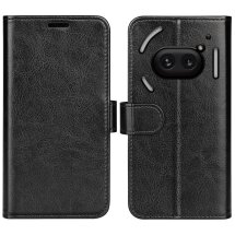 Чехол-книжка Deexe Wallet Style для Nothing Phone (2a) / Phone (2a) Plus - Black: фото 1 из 7