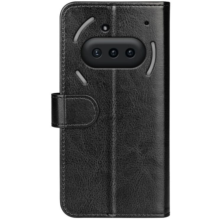 Чехол-книжка Deexe Wallet Style для Nothing Phone (3a) - Black: фото 4 из 6