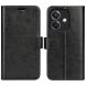 Чехол-книжка Deexe Wallet Style для OPPO A3x / A3 / A40m - Black (365328B). Фото 1 из 9