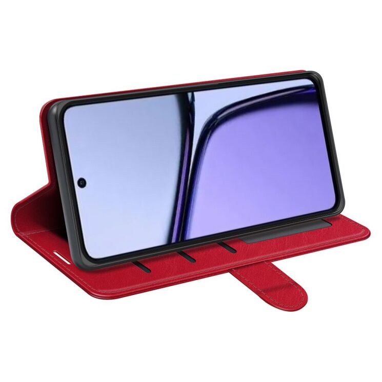 Чохол-книжка Deexe Wallet Style для Realme C65 - Red: фото 3 з 6