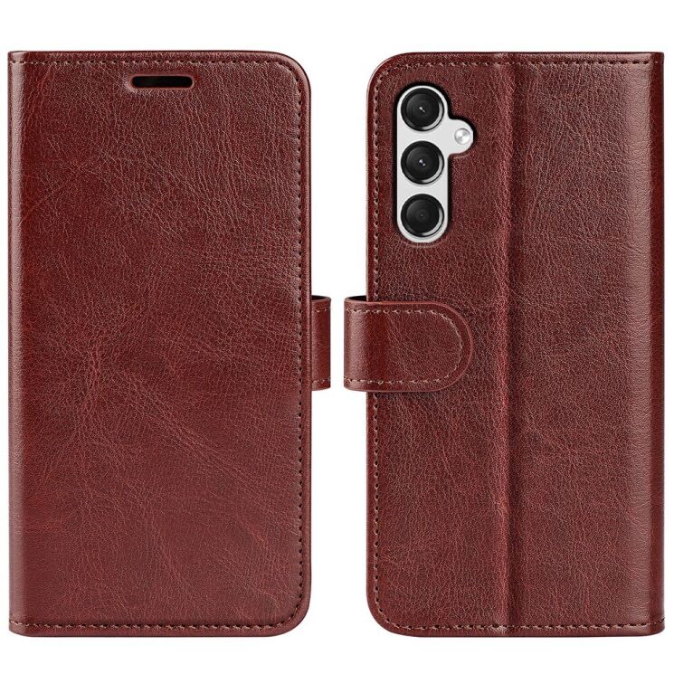 Чехол-книжка Deexe Wallet Style для Samsung Galaxy A25 (A256) - Brown: фото 1 из 6