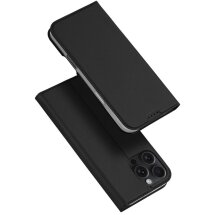 Чехол-книжка DUX DUCIS Skin Pro для Apple iPhone 16 Pro - Black: фото 1 из 10