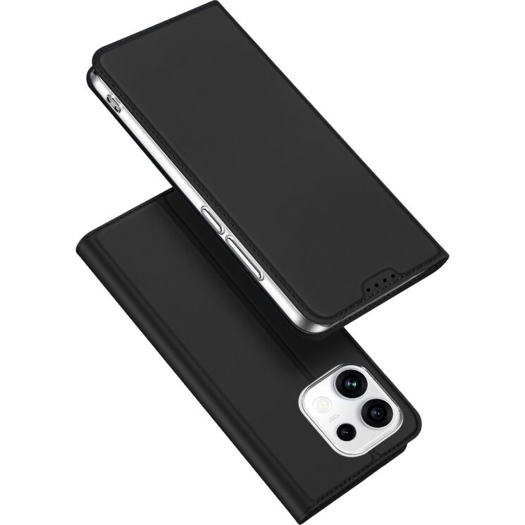 Чехол-книжка DUX DUCIS Skin Pro для OPPO Reno 16 F/FS - Black: фото 1 из 10