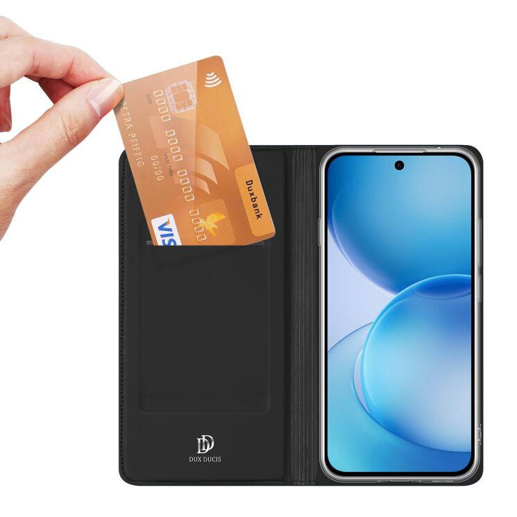 Чехол-книжка DUX DUCIS Skin Pro для OPPO Reno 16 F/FS - Blue (413417L) Чехол-книжка DUX DUCIS Skin Pro для OPPO Reno 16 F/FS - Blue: фото 5 из 10