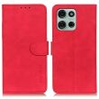 Чехол-книжка KHAZNEH Retro Wallet для Motorola Moto G75 - Red (367823R)