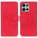 Чехол-книжка KHAZNEH Retro Wallet для Motorola Moto G75 - Red (367823R). Фото 1 из 8
