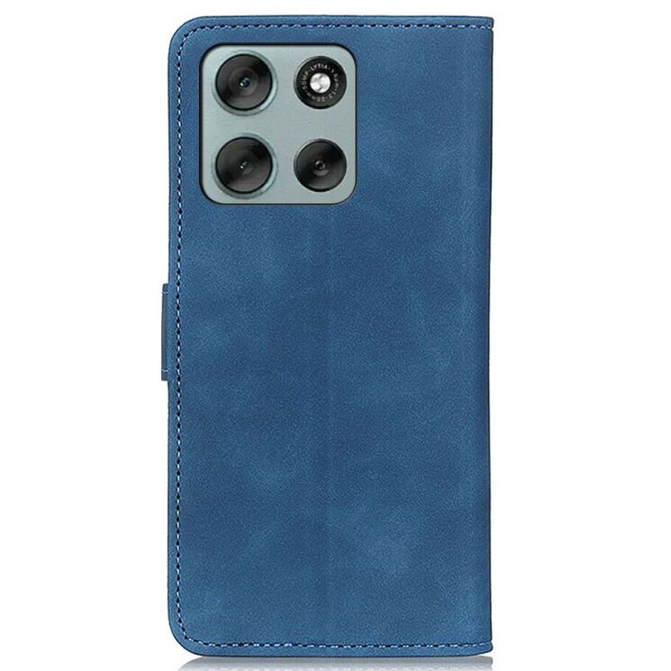 Чохол-книжка KHAZNEH Retro Wallet для Motorola Moto G86 - Blue: фото 4 з 7
