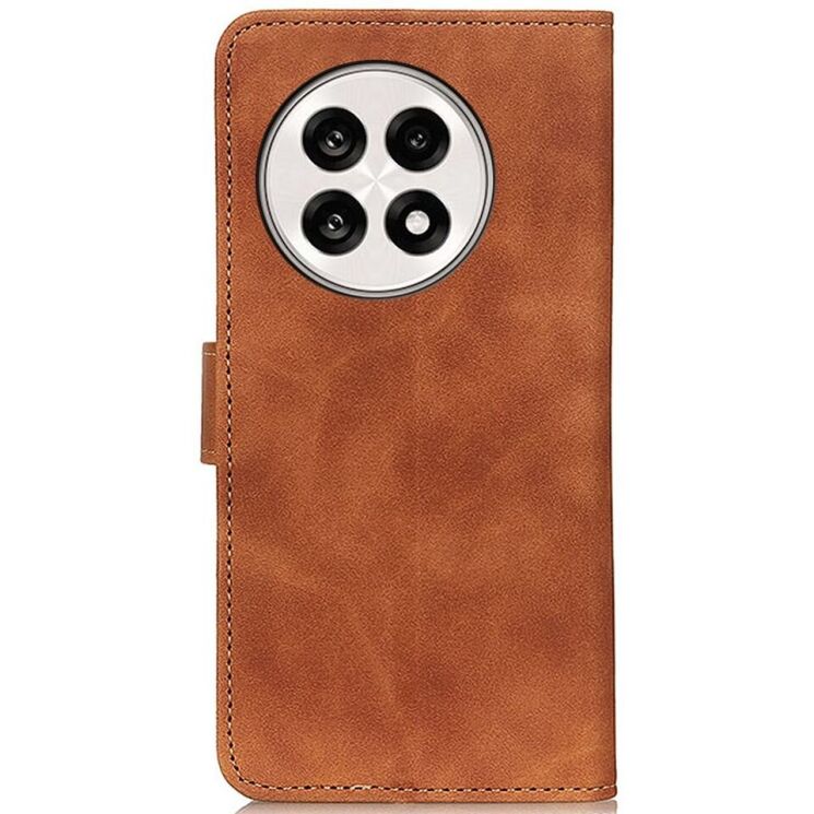 Чехол-книжка KHAZNEH Retro Wallet для OnePlus 13R / Ace 5 / Ace 5 Pro - Brown: фото 5 из 8