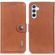 Чехол-книжка KHAZNEH Wallet Cover для Samsung Galaxy S24 FE (S721) - Brown (367507Z)