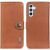 Чехол-книжка KHAZNEH Wallet Cover для Samsung Galaxy S24 FE (S721) - Brown: фото 1 из 9