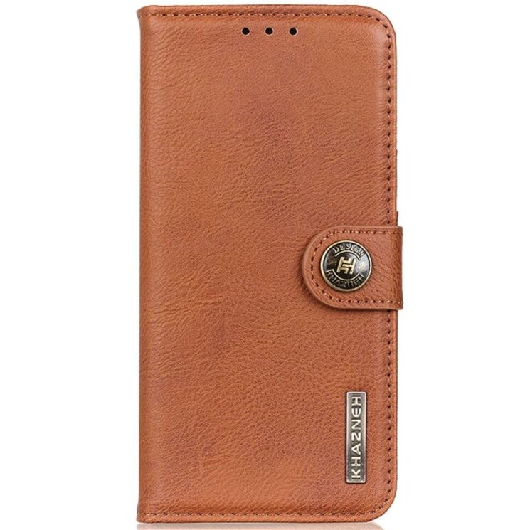 Чехол-книжка KHAZNEH Wallet Cover для Samsung Galaxy S24 FE (S721) - Brown: фото 5 из 9