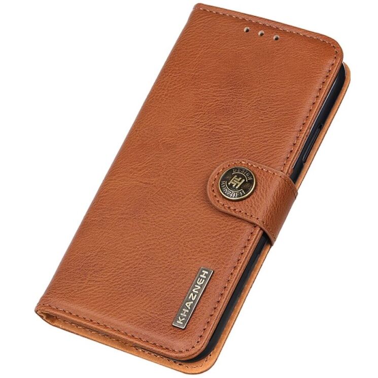 Чехол-книжка KHAZNEH Wallet Cover для Samsung Galaxy S24 FE (S721) - Brown: фото 4 из 9