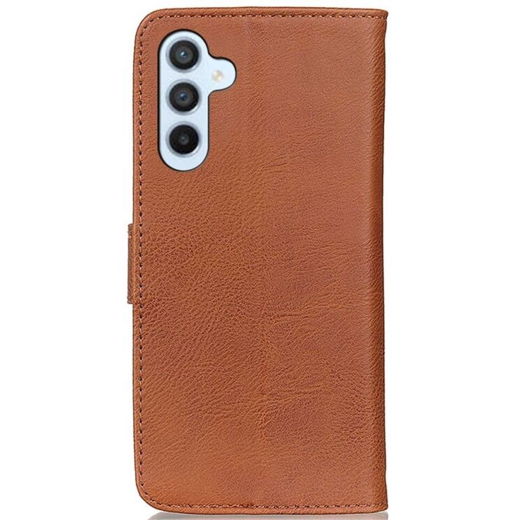 Чехол-книжка KHAZNEH Wallet Cover для Samsung Galaxy S24 FE (S721) - Brown: фото 6 из 9