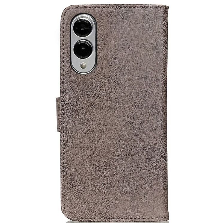 Чехол-книжка с застежкой KHAZNEH Wallet Cover для Samsung Galaxy S25 Edge (S937) - Khaki: фото 6 из 9