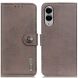 Чехол-книжка с застежкой KHAZNEH Wallet Cover для Samsung Galaxy S25 Edge (S937) - Khaki (389004K). Фото 1 из 9