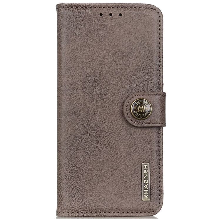 Чехол-книжка с застежкой KHAZNEH Wallet Cover для Samsung Galaxy S25 Edge (S937) - Khaki: фото 5 из 9