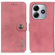 Чехол-книжка KHAZNEH Wallet Cover для Xiaomi Redmi Note 14 4G - Pink (373402P)