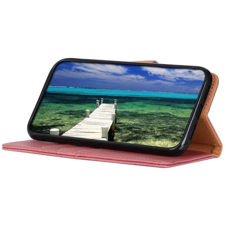 Чехол-книжка KHAZNEH Wallet Cover для Xiaomi Redmi Note 14 4G - Pink: фото 3 из 7