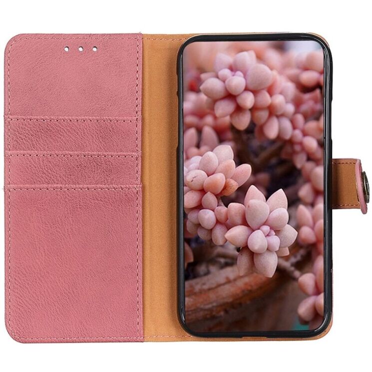 Чехол-книжка KHAZNEH Wallet Cover для Xiaomi Redmi Note 14 4G - Pink: фото 2 из 7