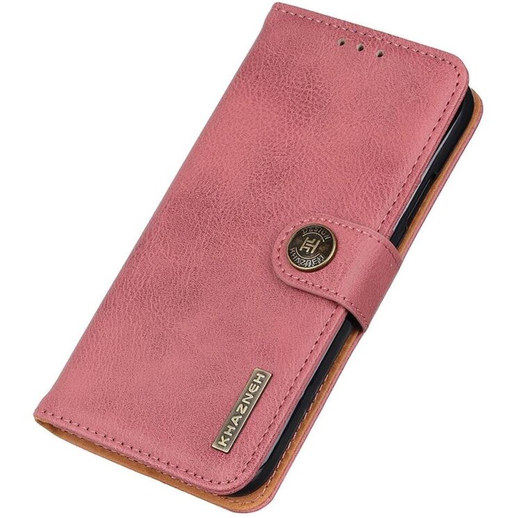 Чехол-книжка KHAZNEH Wallet Cover для Xiaomi Redmi Note 14 4G - Pink: фото 4 из 7