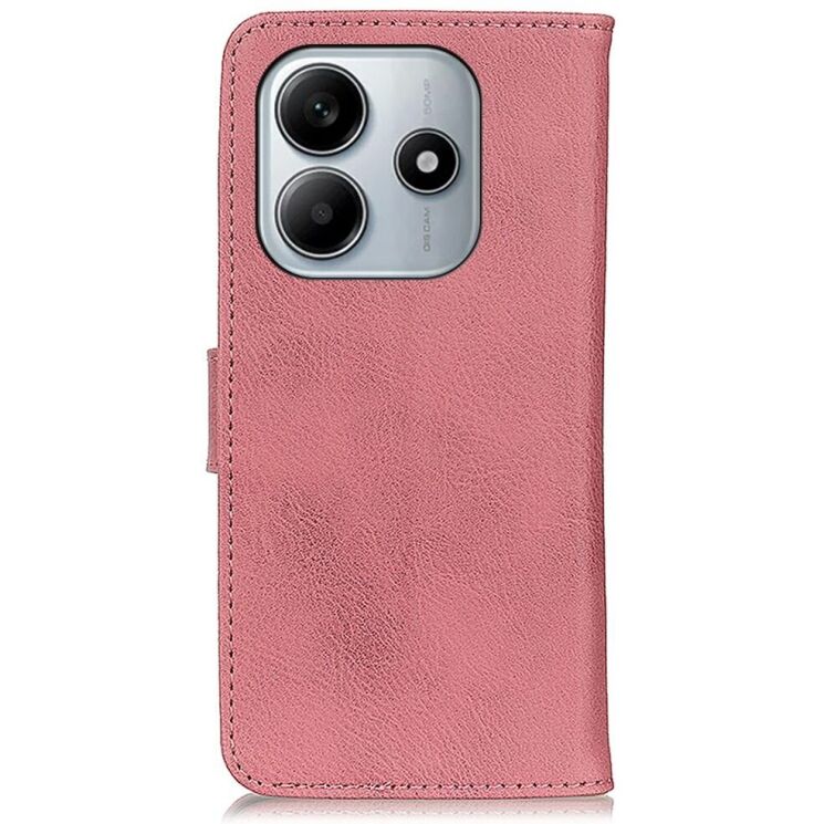Чехол-книжка KHAZNEH Wallet Cover для Xiaomi Redmi Note 14 4G - Pink: фото 7 из 7