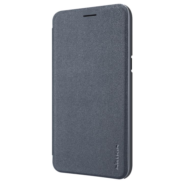 Чехол-книжка NILLKIN Sparkle Series для Samsung Galaxy J2 2018 (J250) - Black: фото 4 из 14