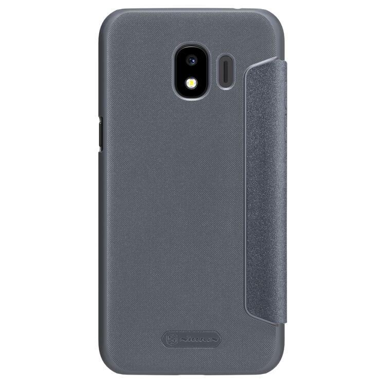 Чехол-книжка NILLKIN Sparkle Series для Samsung Galaxy J2 2018 (J250) - Black: фото 5 из 14