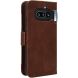 Чохол-книжка з кишеньками Deexe Wallet Stand для Nothing Phone (4a) - Brown (411309Z). Фото 7 з 8