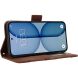 Чохол-книжка з кишеньками Deexe Wallet Stand для Nothing Phone (4a) - Brown (411309Z). Фото 6 з 8