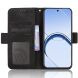 Чохол-книжка з кишеньками Deexe Wallet Stand для Realme 16 - Black (412308B). Фото 5 з 15
