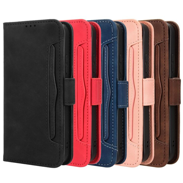 Чохол-книжка з кишеньками Deexe Wallet Stand для Realme 16 - Brown (412308Z) Чохол-книжка з кишеньками Deexe Wallet Stand для Realme 16 - Brown: фото 9 з 15