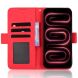 Чехол-книжка с карманами Deexe Wallet Stand для Xiaomi Poco F9 Ultra - Red (430110R). Фото 5 из 17