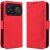 Чехол-книжка с карманами Deexe Wallet Stand для Xiaomi Poco F9 Ultra - Red: фото 1 из 17