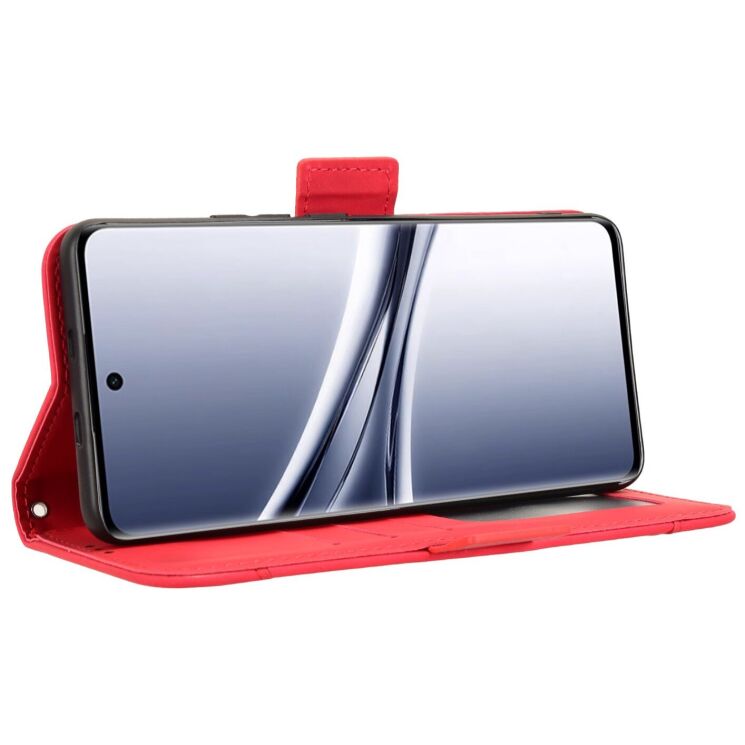 Чохол-книжка з кишеньками Deexe Wallet Stand для Xiaomi Redmi Note 15 (4G/5G) / Poco M8 5G - Red: фото 6 з 17