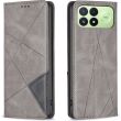 Чехол-книжка с карманами UniCase Geometric Pattern для Xiaomi Poco F8 Pro - Grey (403564H)