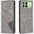 Чехол-книжка с карманами UniCase Geometric Pattern для Xiaomi Poco F8 Pro - Grey: фото 1 из 9