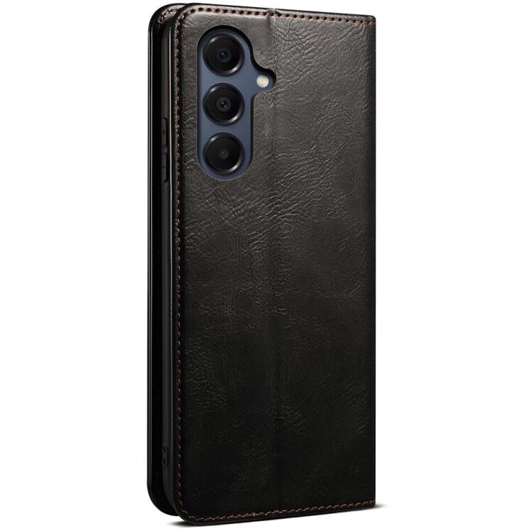 Чехол-книжка с карманами UniCase Leather Wallet для Samsung Galaxy A57 (A576) - Black: фото 6 из 8