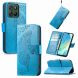 Чохол-книжка з малюнком UniCase Butterfly Pattern для Motorola Edge 70 Fusion - Blue (409536L). Фото 1 з 8