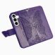 Чехол-книжка с рисунком UniCase Butterfly Pattern для Samsung Galaxy A37 (A376) - Dark Purple (406041DV). Фото 4 из 10