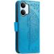 Чехол-книжка с рисунком UniCase Butterfly Pattern для Xiaomi Poco X8 Pro Max - Blue (408933L). Фото 6 из 10