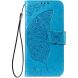 Чехол-книжка с рисунком UniCase Butterfly Pattern для Xiaomi Redmi Note 15 (4G/5G) / Poco M8 5G - Blue (404653L). Фото 5 из 8