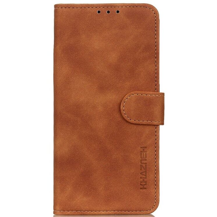 Чехол-книжка с застежкой KHAZNEH Retro Wallet для OnePlus 15R / Ace 6 / Ace 6T - Brown: фото 5 из 6